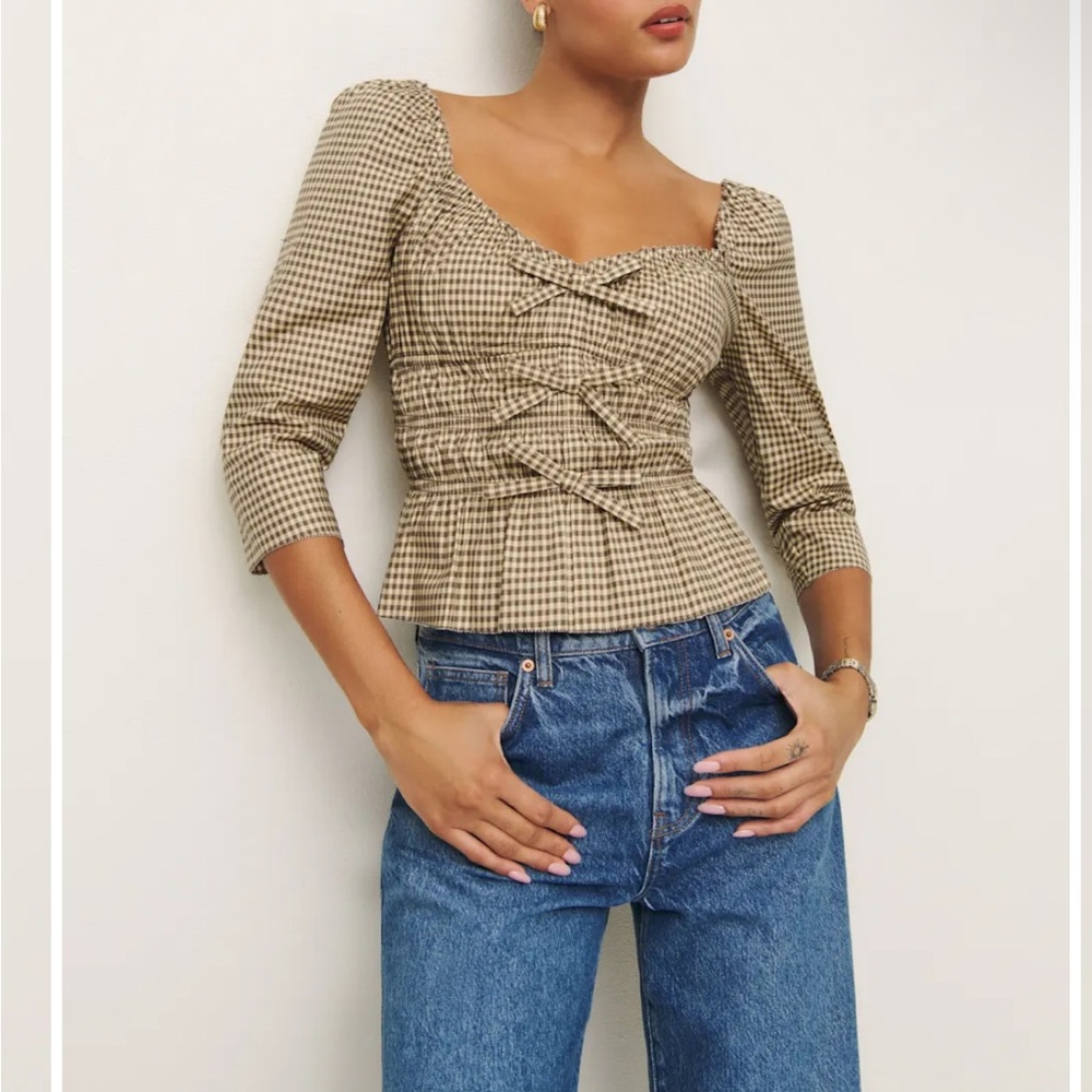 NWT Reformation Lauryn Top - Picture 2 of 8